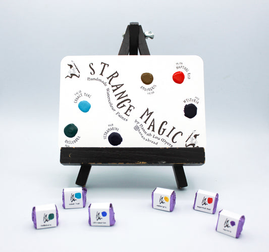 Strange Magic Dot Card - 6 Colour Watercolour Paint Sampler
