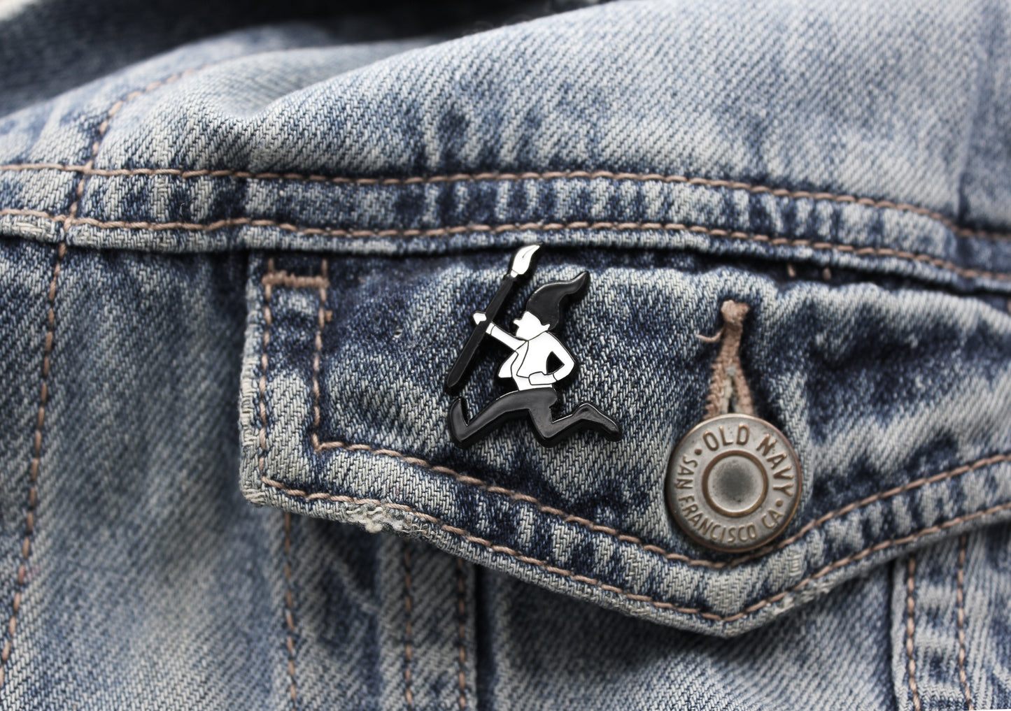 Little Painter Enamel Pin