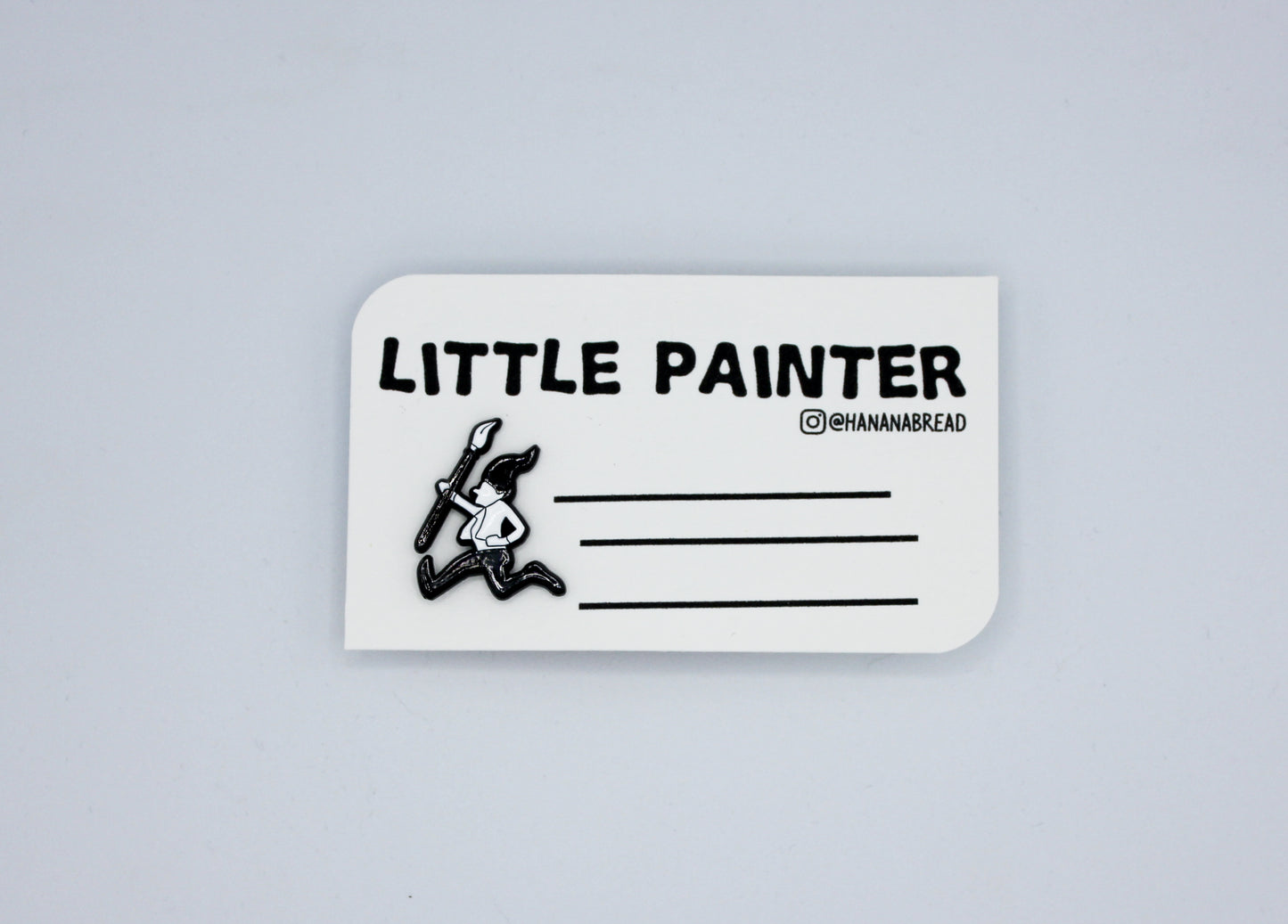 Little Painter Enamel Pin