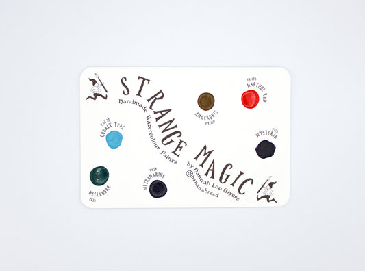 Strange Magic Dot Card - 6 Colour Watercolour Paint Sampler
