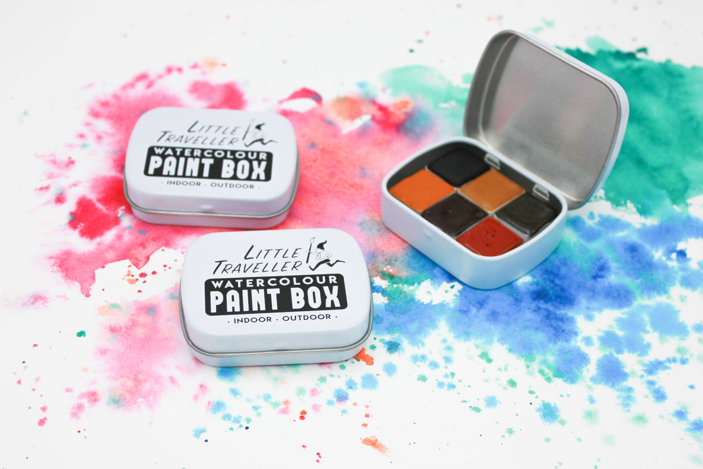Mini Watercolour Travel Tin